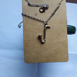 Saxophone Necklace